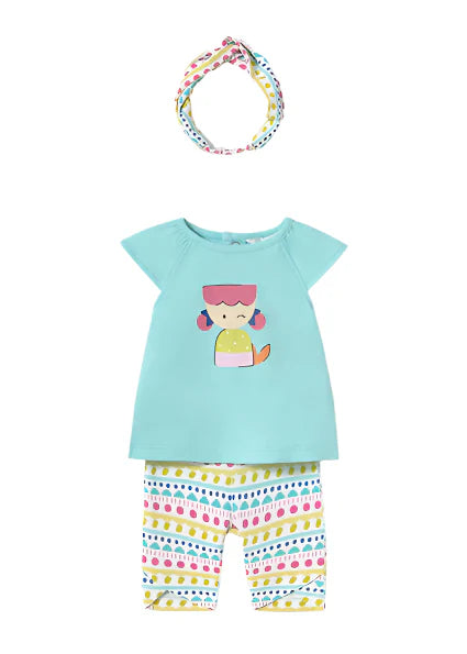 Mayoral Girls 3 piece Mermaid set 1763