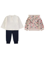 Load image into Gallery viewer, Babybol Girls 3-Piece Outfit 261004
