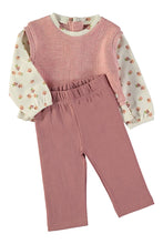 Load image into Gallery viewer, Babybol Girls Pink 2-Piece Set 261012

