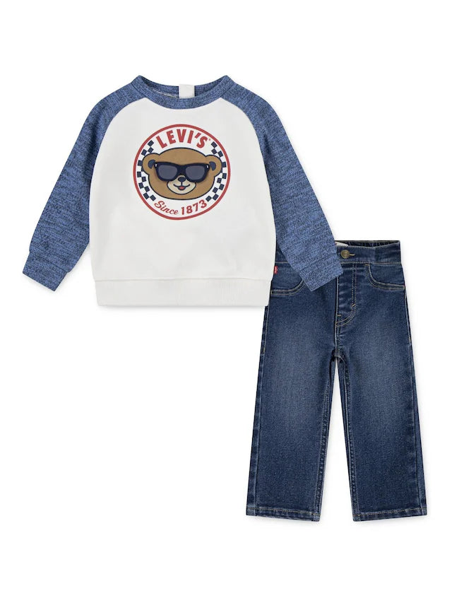 Levis Baby Boy Two Piece set 6EN740-UF3