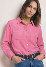 Load image into Gallery viewer, Street One Corduroy Button Up Shirt 346941
