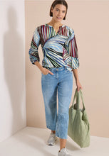Load image into Gallery viewer, Cecil seersucker blouse 346626
