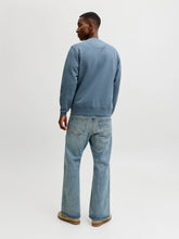 Load image into Gallery viewer, Jack &amp; Jones Crew Neck Sweatshirt Blue Mirage 12278791

