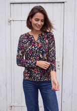 Load image into Gallery viewer, Cecil split neck top 326025

