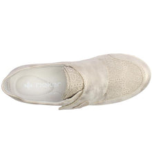 Load image into Gallery viewer, Rieker Velcro Metallic Shoes 59552-62
