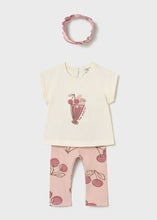 Load image into Gallery viewer, Mayoral 3 piece leggings set with headband 1750
