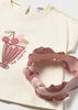 Mayoral 3 piece leggings set with headband 1750
