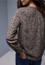 Load image into Gallery viewer, Street One Animal Print Top 346316/212
