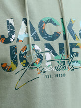 Load image into Gallery viewer, Jack&amp;Jones Iceberg Green Hoodie 12279119
