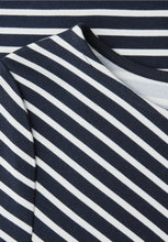 Load image into Gallery viewer, Street one striped dress 144801.
