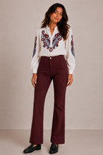Load image into Gallery viewer, Aisling wine jeans
