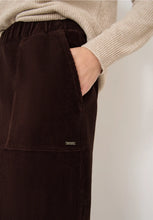 Load image into Gallery viewer, Cecil soft corduroy skirt 361836 (brown)
