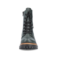 Load image into Gallery viewer, Rieker Dark Green Boot 72637-54
