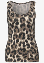 Load image into Gallery viewer, Street One Anni Leopard Print Top 325082
