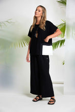 Load image into Gallery viewer, NAYA Top with contrast and stitch detail NAS26188
