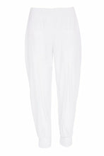 Load image into Gallery viewer, NAYA White Cuff Trousers With Inverted Pleat NAS26207
