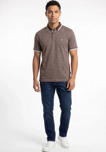 Load image into Gallery viewer, Mineral camber polo shirt French roast
