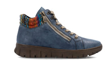 Load image into Gallery viewer, Rieker Blue Ankle Boot N1305-14
