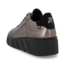 Load image into Gallery viewer, Rieker Metallic Trainer W2601-91
