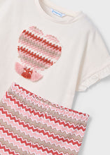 Load image into Gallery viewer, Mayoral Girl&#39;s Two Piece Set 3709 Colour- Salmon
