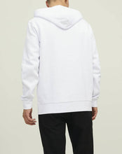 Load image into Gallery viewer, Jack &amp; Jones White Hoodie 12216335

