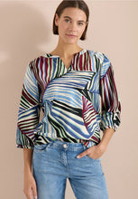 Load image into Gallery viewer, Cecil seersucker blouse 346626
