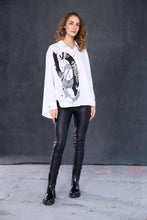 Load image into Gallery viewer, Naya leatherette leggings NAW 25104
