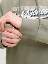 Load image into Gallery viewer, Jack &amp; Jones Green Hoodie 12299467
