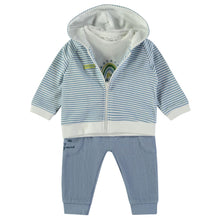 Load image into Gallery viewer, Babyboy 3 piece blue set 160843
