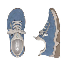 Load image into Gallery viewer, Rieker Laced Blue Trainers 45973-14
