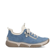 Load image into Gallery viewer, Rieker Laced Blue Trainers 45973-14
