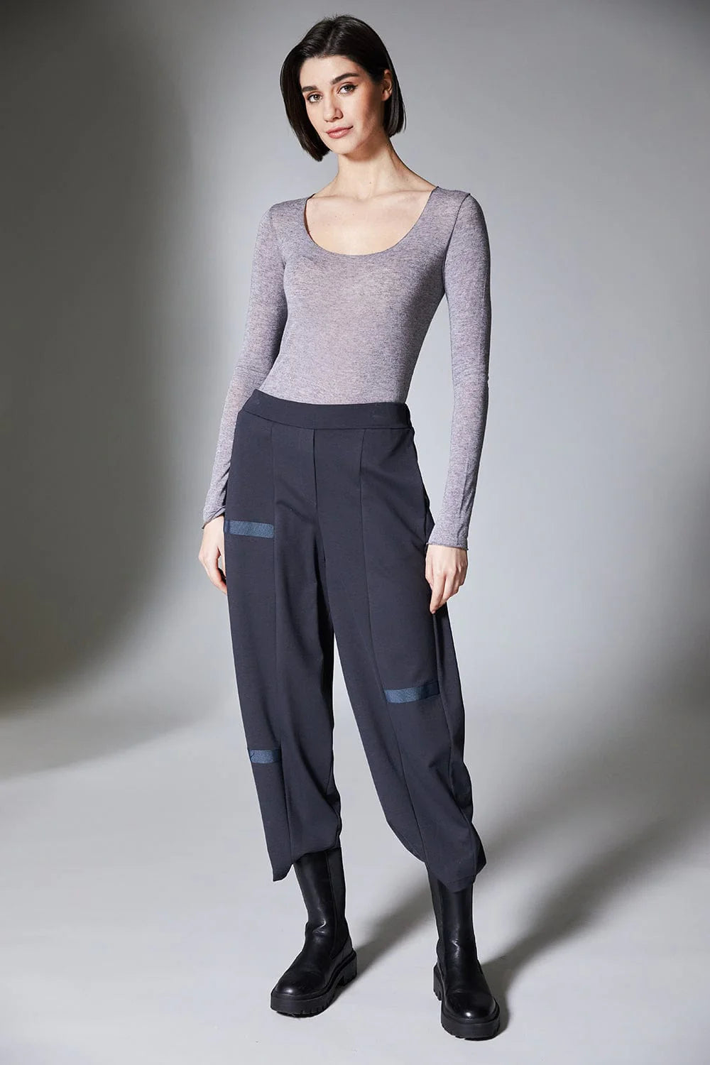 Peruzzi Striped Trim Trousers W25145