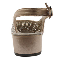 Load image into Gallery viewer, Rieker Metallic Pumps 47078-90
