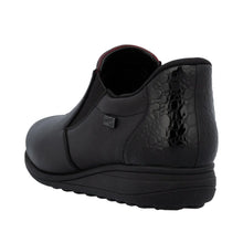 Load image into Gallery viewer, Rieker Black Slip On Shoes 47253-00
