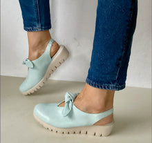 Load image into Gallery viewer, Wonders aqua sling back shoes C33315
