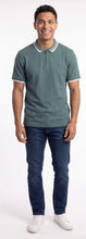 Load image into Gallery viewer, Mineral Eoin Ribbed Zip Polo ML211520
