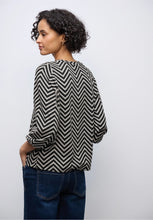 Load image into Gallery viewer, Street One Patterened Jacquard Shirt 324270
