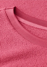 Load image into Gallery viewer, Street One Knit Look Shirt in Coral 323898

