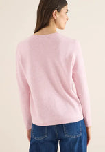 Load image into Gallery viewer, Cecil Pink V-Neck jumper 303545
