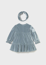 Load image into Gallery viewer, Mayoral velvet dress with headband 2904
