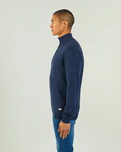 Load image into Gallery viewer, Diesel Colter Half Zip Blue Marl K22557MB
