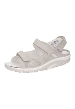 Load image into Gallery viewer, Waldlaufer Ladies Grey and Silver Sandals 448001229070

