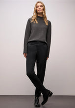 Load image into Gallery viewer, Street One Black Trouser 380132
