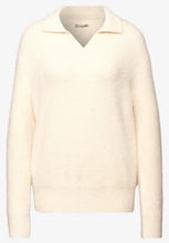 Load image into Gallery viewer, Street One  Beige Fluffy Yarn Sweater 303478ki
