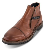 Load image into Gallery viewer, Bugatti Cognac Mens Ankle Boot  331-8373Q-4100
