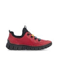 Load image into Gallery viewer, Rieker Red Slip On Shoe 57550-33
