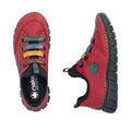 Load image into Gallery viewer, Rieker Red Slip On Shoe 57550-33
