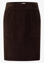Load image into Gallery viewer, Cecil soft corduroy skirt 361836 (brown)
