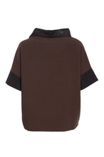 Load image into Gallery viewer, Naya Print Top With Contrast Collar NAW 25276
