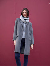 Load image into Gallery viewer, Peruzzi Pinstripe Coat W25150
